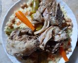 Une image de l'étape 18 de Couscous agneau, légumes et raisins secs 🥣.