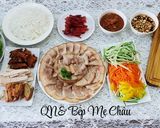Hình bước làm 2 của món Cuốn thập cẩm