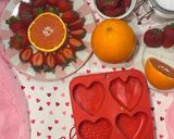 Foto del paso 13 de la receta ¡Bizcochitos ❤️ de Naranja rellenos de mermelada de fresa!