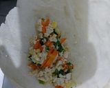 Foto langkah ke 3 dari resep Lumpia Tahu Telur.
