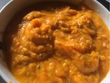 Spaghettis italianos con crema naranja