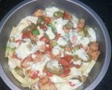 A picture of step 3 of Pizza fries.