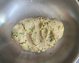A picture of step 1 of Rajgira Masala Paratha.