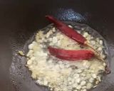 A picture of step 3 of Schezwan fried rice.
