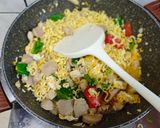 Foto langkah ke 6 dari resep Mie Tek Tek Nyemek.