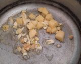 A picture of step 2 of Broccoli soup.
