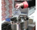 A picture of step 1 of Arroz con Leche.