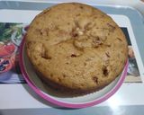 A picture of step 9 of Wheat dry fruits cake.