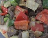 A picture of step 3 of Shaking Beef (Bò Lúc Lắc).