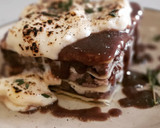 Foto del paso 16 de la receta: Lasaña de cordero estofado con bechamel de queso trufado