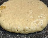 A picture of step 3 of PLANTAIN pancakes 🥞.