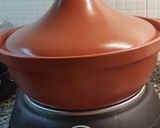 Foto del paso 10 de la receta Pollo en tajine con ciruelas y pasas con salsa Pekin