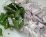 A picture of step 2 of Pepper chicken.