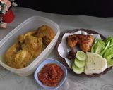 Foto langkah ke 4 dari resep 305.Ayam Goreng Bumbu Ungkep {Pecel Ayam Kaki lima}.
