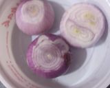 A picture of step 1 of Malai pyaz.