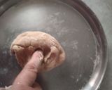 A picture of step 3 of Faradi Snacks - Rajgira Puri and Rajgira Khakhra #SF.