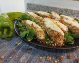 Foto del paso 5 de la receta: Crujientes de pavo con miel 🍴🍗