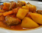 Foto del paso 6 de la receta: Guiso de magro de cerdo al pimentón