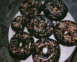 A picture of step 17 of Chocolate donuts.