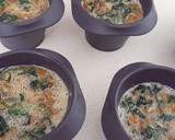 Foto del paso 4 de la receta: Flanes de espinacas y champiñones