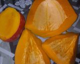 Foto del paso 1 de la receta: Jugó surtido de papaya mango leche y miel