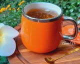 Hình bước làm 2 của món Trà đào hạt chia