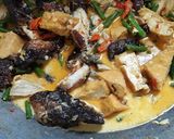Foto langkah ke 3 dari resep Sayur santan iwak panggang.
