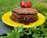 Foto del paso 4 de la receta: Tortitas integrales de chocolate🍫