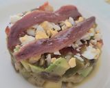 Foto del paso 3 de la receta: Timbal de aguacate, berenjena, mango y más cositas - Una delicia