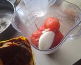 A picture of step 4 of Cheese-Stuffed Meatballs in Chipotle Sauce.