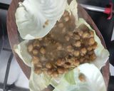 A picture of step 21 of Hot chaat sizzler.