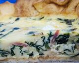 Foto del paso 8 de la receta Quiche de espinacas, acelgas, bacon y camembert