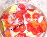 صورة لخطوة 2 من وصفة خضار مع قطع لحم 🍖🥩🍗 لذيذة جدا