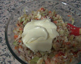 Foto del paso 3 de la receta: Tarta vegetal con crema de anchoas y melva