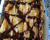 Foto del paso 11 de la receta: Tarta acordeón de pera y chocolate
