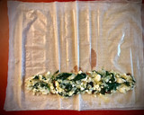 Foto del paso 14 de la receta: Cena griega: Gyros de pollo con Pan Pita y Tzatziki, Spanakopita y Ensalada Horiatiki