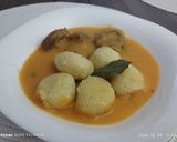 Vadas marhahús krumpli gombóccal gluténmentesen, tejmentesen recept fázis 2 fotója