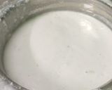 A picture of step 6 of Kutti idli in tri colour.