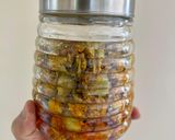 A picture of step 5 of Lasoda (Gunda) Aachar.