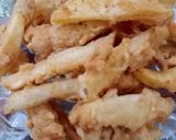 A picture of step 4 of Zinger fries ❤❤.