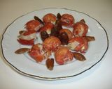 Foto del paso 7 de la receta Bolitas de jamón serrano y de salmón ahumado