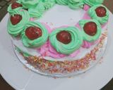 A picture of step 18 of Birthday special cake(without oven).