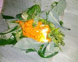 Foto langkah ke 3 dari resep Pepes ikan kembung daun singkong.