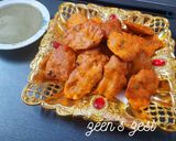 A picture of step 3 of Mixed Seasoning Aloo Bhajiye.