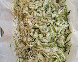 Foto del paso 1 de la receta: Espaguetis de calabacín (horno)