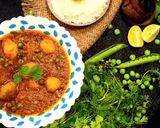 आलू मटर की सब्जी (Aalu Matar ki sabji) रेसिपी चरण 7 फोटो