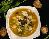 A picture of step 5 of Hot and Sour Soup.
