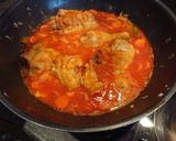 A picture of step 5 of Portuguese Chicken Stew.