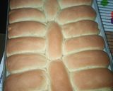 A picture of step 10 of Homemade Hotdog buns.