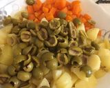 Hình bước làm 3 của món Salade rau củ ngày hè
